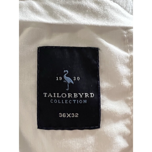 TailorByrd Collection‎ Linen Pants Mens 36x31 Straight Beige Beach Casual Chino - Picture 7 of 8